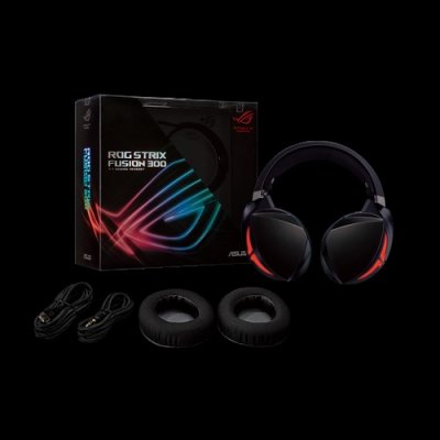Слушалки за компютър ASUS ROG STRIX FUSION 300 WL