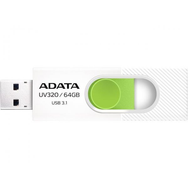 USB памет 64GB USB UV320 ADATA WHITE
