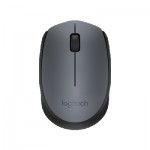 Мишка LOGITECH M170 WL BK/GREY