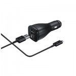 Samsung Car Adapter Dual port Fast Charge (Inbox: Car Adapter, micro USB Cable)