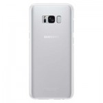 Samsung Galaxy S8, Clear Cover, Silver