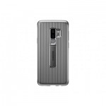 Samsung Galaxy S9+, Protective standing cover, Silver