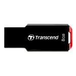 USB памет Флаш памет Transcend 8GB JetFlash 310 USB 2.0, Extremely slim and lightweight, Black