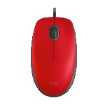 Мишка LOGITECH M110 MOUSE SILENT RED