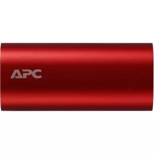 APC Mobile Power Pack, 3000mAh Liion cylinder, Red