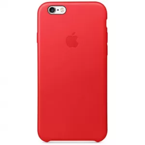 Apple iPhone 6s Leather Case (PRODUCT) RED