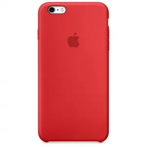 Apple iPhone 6s Plus Silicone Case (PRODUCT) RED