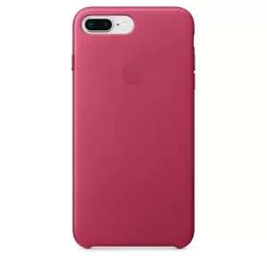 Apple iPhone 8 Plus/7 Plus Leather Case Pink Fuchsia