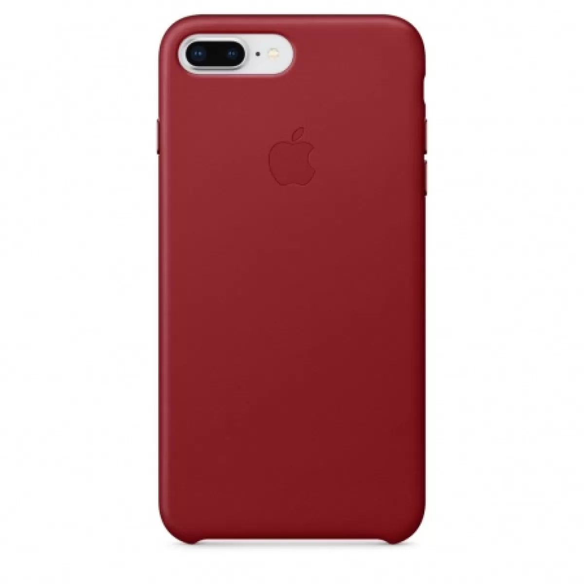 Apple iPhone 8 Plus/7 Plus Leather Case (PRODUCT) RED