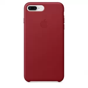 Apple iPhone 8 Plus/7 Plus Leather Case (PRODUCT) RED