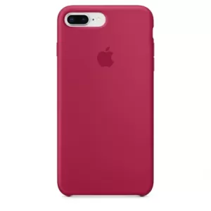 Apple iPhone 8 Plus/7 Plus Silicone Case Rose Red