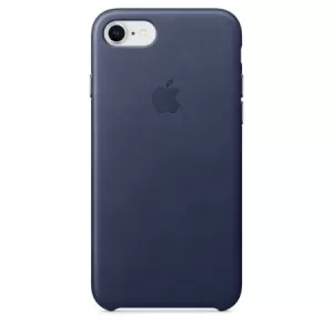 Apple iPhone 8/7 Leather Case Midnight Blue