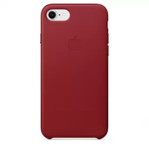Apple iPhone 8/7 Leather Case (PRODUCT) RED