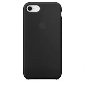Apple iPhone 8/7 Silicone Case Black
