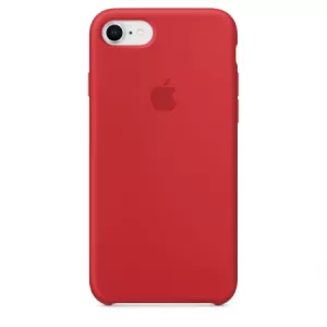 Apple iPhone 8/7 Silicone Case (PRODUCT) RED
