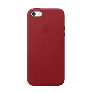 Apple iPhone SE Leather Case (PRODUCT) RED