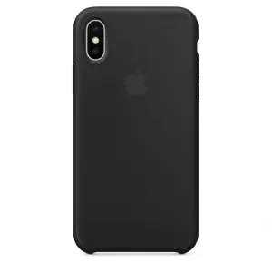 Apple iPhone X Silicone Case Black