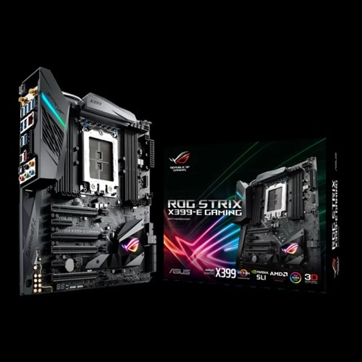 Дънна платка ASUS ROG STRIX X399-E GAMING