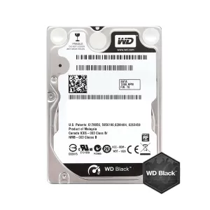 Хард диск HDD 500GB WD Black 2.5 SATAIII 32MB 7200rpm 7mm slim (5 years warranty)