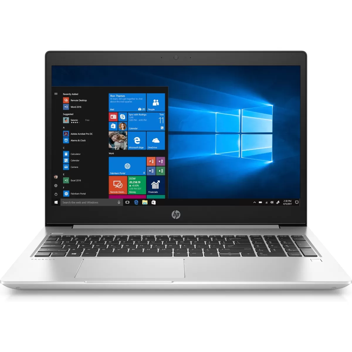 HP Лаптоп Probook 450 G6, 15.6'', Intel Core i5, 1000 GB HDD, 8 GB RAM, с включен Windows 10 Pro