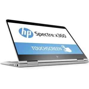 Лаптоп HP Spectre x360 Intel Core i58250U quad 8GB LPDDR3 onboard 256GB PCIe Intel HD Graphics UMA Touch 13.3 FHD Brightview ultraslim IPS Windows 10 Home Natural silver FHD IR camera ,1 year warranty