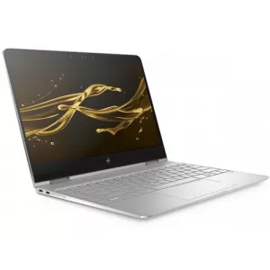 Лаптоп HP Spectre x360 Intel Core i78550U quad 8 GB LPDDR32133 SDRAM onboard 512 GB PCIe NVMe M.2 SSD HDD Intel HD Graphics Touch/13.3 FHD Brightview ultraslim IPS Windows 10 Home Natural silver FHD IR camera 1 year warranty