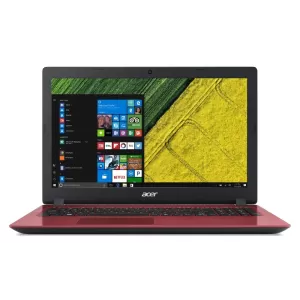 Лаптоп NB Acer Aspire 3 A31551P4YA RED/15.6 FHD Antiglare Acer ComfyView/Intel Pentium 4415U DualCore (up to 2.30GHz, 2MB)/1x4GB DDR4/1000GB/W/o ODD/802.11 ac/2CELL/LINUX, Oxidant Red