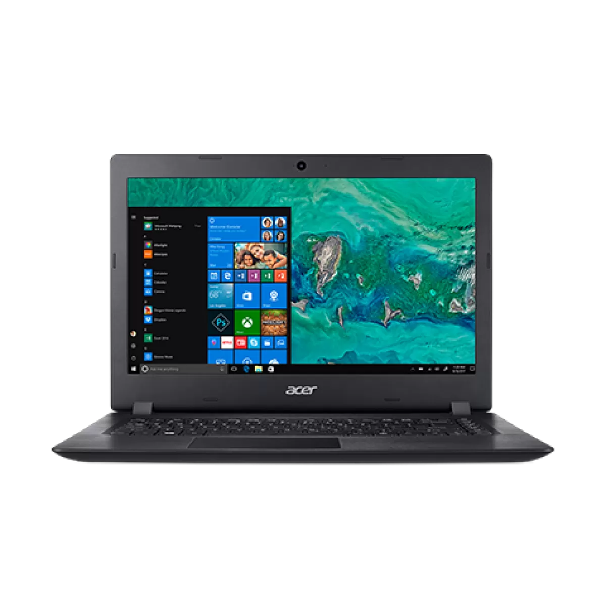 Лаптоп NB Acer Aspire 3 A31553G33W2/15.6 FullHD Matte/Intel Core i37020U/2GB GDDR5 NVIDIA GeForce MX 130/4GB (1x4GB) DDR4/128GB SSD/3L/LINUX, Obsidian Black