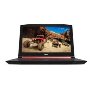Лаптоп NB Acer Nitro 5 AN5155273UW/15.6 IPS FHD Acer ComfyView Matte 144Hz/Intel i78750H/NVIDIA GeForce GTX 1050Ti 4GB GDDR5/1x8GB DDR4/1000GB+(m.2 slot SSD free NVMe)/No ODD/Backlit Keyboard/LINUX/Matte black chassis red accents