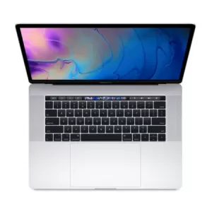 Лаптоп Преносим компютър Apple MacBook Pro 15 Touch Bar/6core i7 2.2GHz/16GB/256GB SSD/Radeon Pro 555X w 4GB/Silver BUL KB