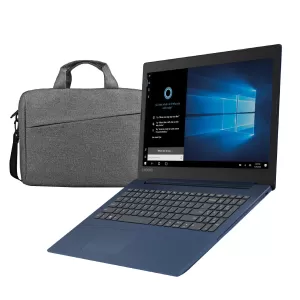 Lenovo Лаптоп Ideapad 330, 81d100L4BM, 15.6'', 1 TB, с ПОДАРЪК чанта, синя