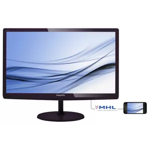 Монитор Philips 21.5 IPSADS LCD monitor 1920x1080 FullHD 16:9 5ms Smart Response 250cd/m2 20 000 000:1, VGA/DVID/MHLHDMI, Cherry Black