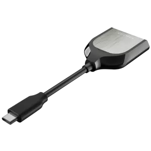 Оптично устройство Четец за флаш карта SanDisk Extreme Pro SD UHSII USBC Reader/Writer, Works with nonUHS, UHSI, UHSII SDHC, SDXC cards, Read Speed: up to 312MB/s