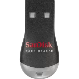Оптично устройство Четец за флаш карта SanDisk Mobile MicroMATE USB Card Reader for UHSII, UHSI and nonUHS microSD cards, compatible with USB 3.1/3.0/2.0