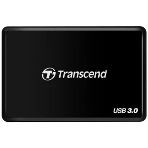 Оптично устройство Четец за флаш карта Transcend USB 3.0 CFast Card Reader, Supports CFast 2.0/CFast 1.1/CFast 1.0 Memory Cards, Black