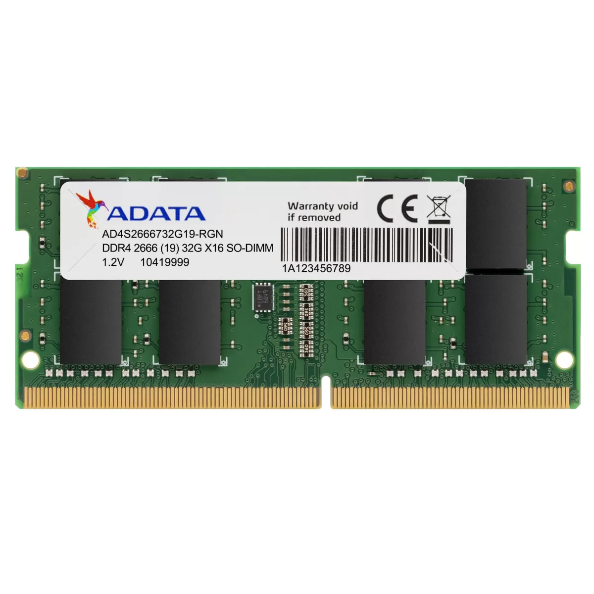 Памет 32GB DDR4 2666 ADATA SODIMM