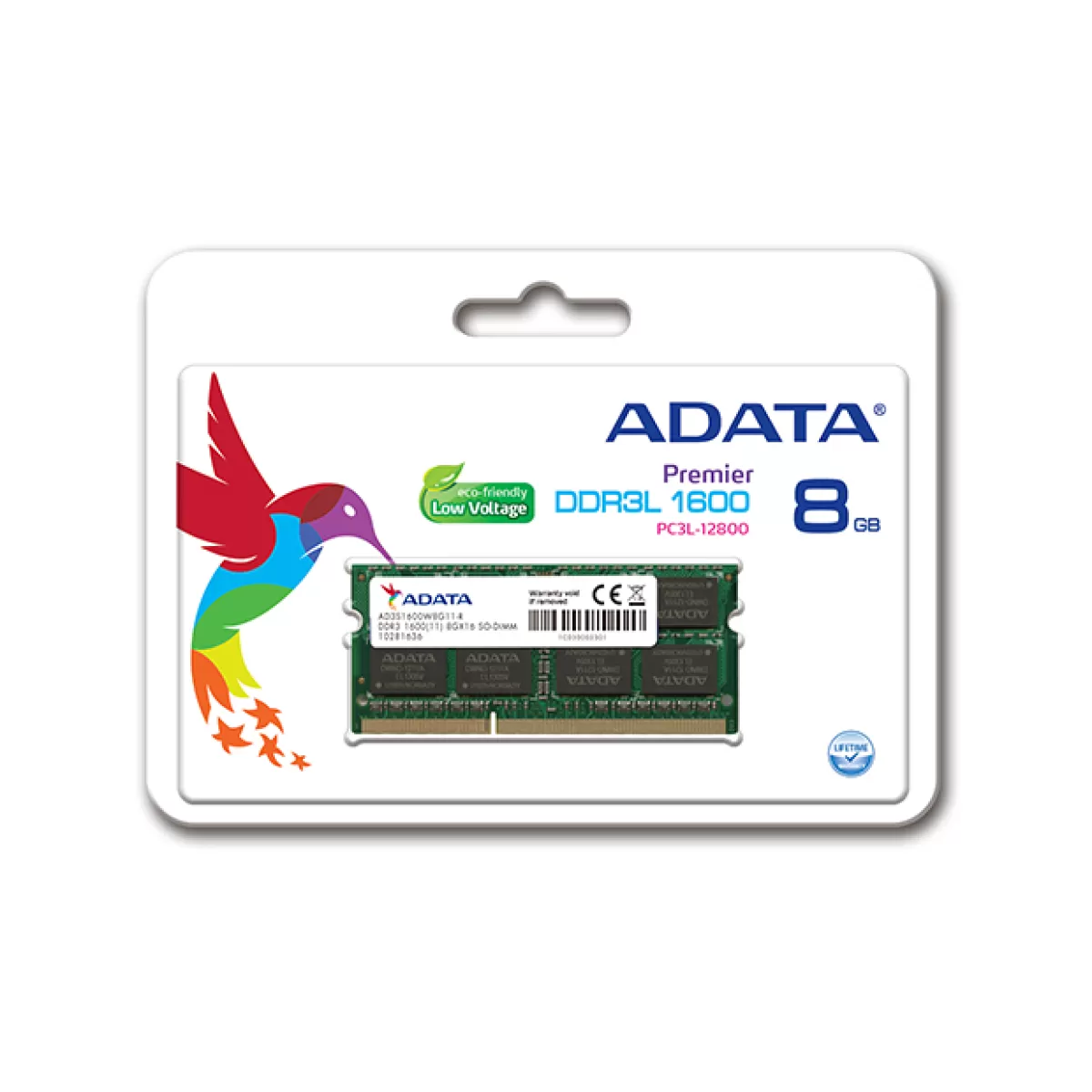 Памет 8G DDR3L 1600 ADATA SODIMM