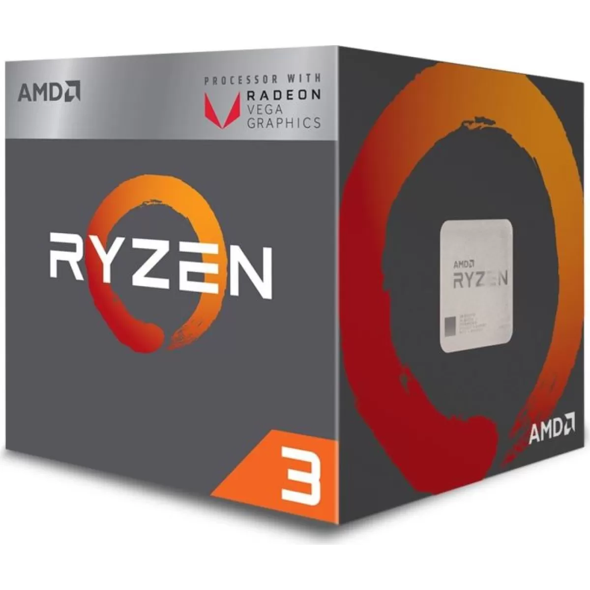 Процесор AMD RYZEN 3 2200G 3.5G W/VEGA 8