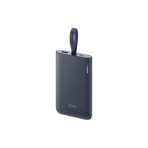 Samsung External Battery Pack 5100mAh, Fast Charging, USB typeC, Blue Arctic