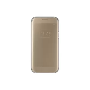 Samsung Galaxy A5 (2017), Clear View Cover, Gold