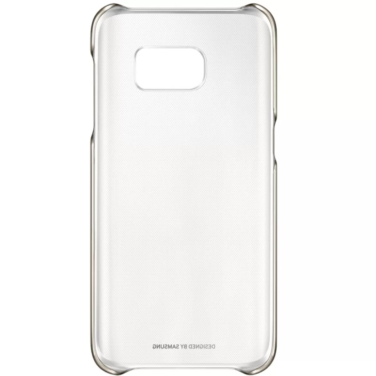 Samsung Galaxy S7, Clear Cover, Gold