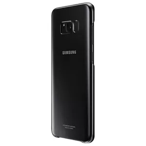 Samsung Galaxy S8 +, Clear Cover, Black