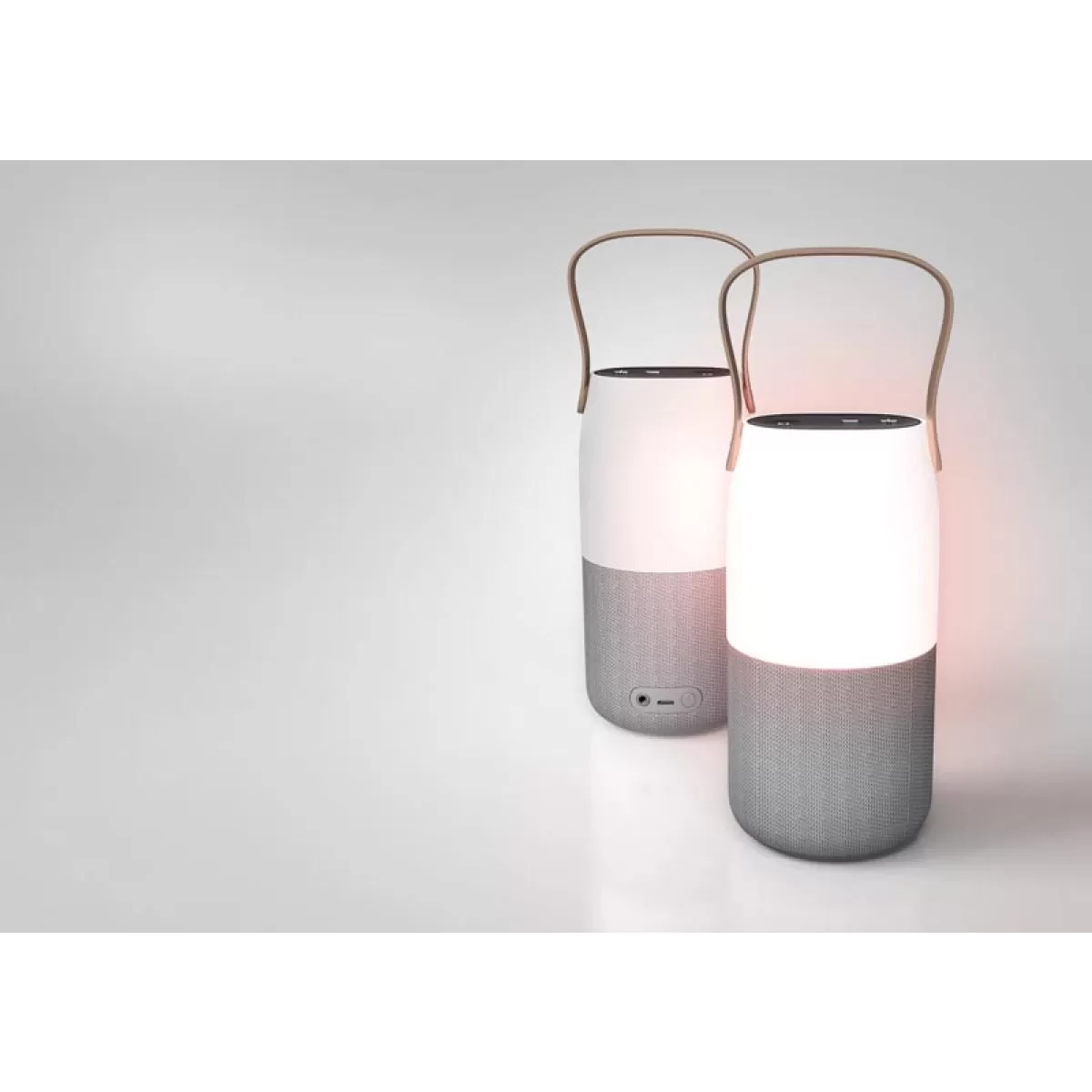 Samsung Wireless Speaker Bottle (Speaker + Lighting), Silver