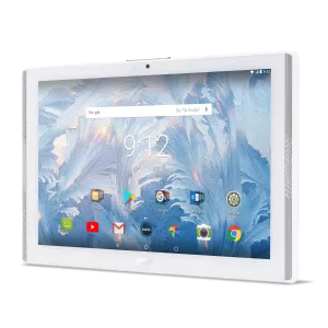 Таблет Tablet Acer Iconia B3A42K8B6 (White) 4G LTE/10.1 WXGA IPS HD (1280x800)/MTK MT8735 quadcore Cortex A53 1.3 GHz/1x2GB LPDDR3, 16GB eMMC/Cam (2MP front), rear 5 MP (2560 x 1920) 1080p FHD/Gsensor, Micro USB, microSD/2cell battery/Android 7.0 (Nougat)