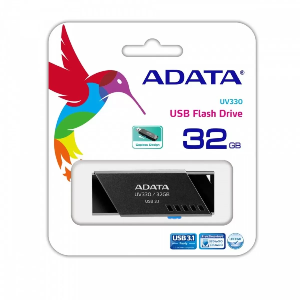 USB памет 32GB USB3 UV330 ADATA BLACK