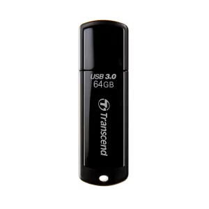 USB памет Флаш памет Transcend 64GB JetFlash 700, USB 3.0, read up to 80MBs, Black