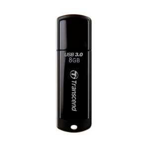 USB памет Флаш памет Transcend 8GB JetFlash 700, USB 3.0, Black