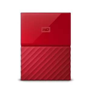 Външен хард диск HDD 2TB USB 3.0 MyPassport (THIN) Red (3 years warranty) NEW