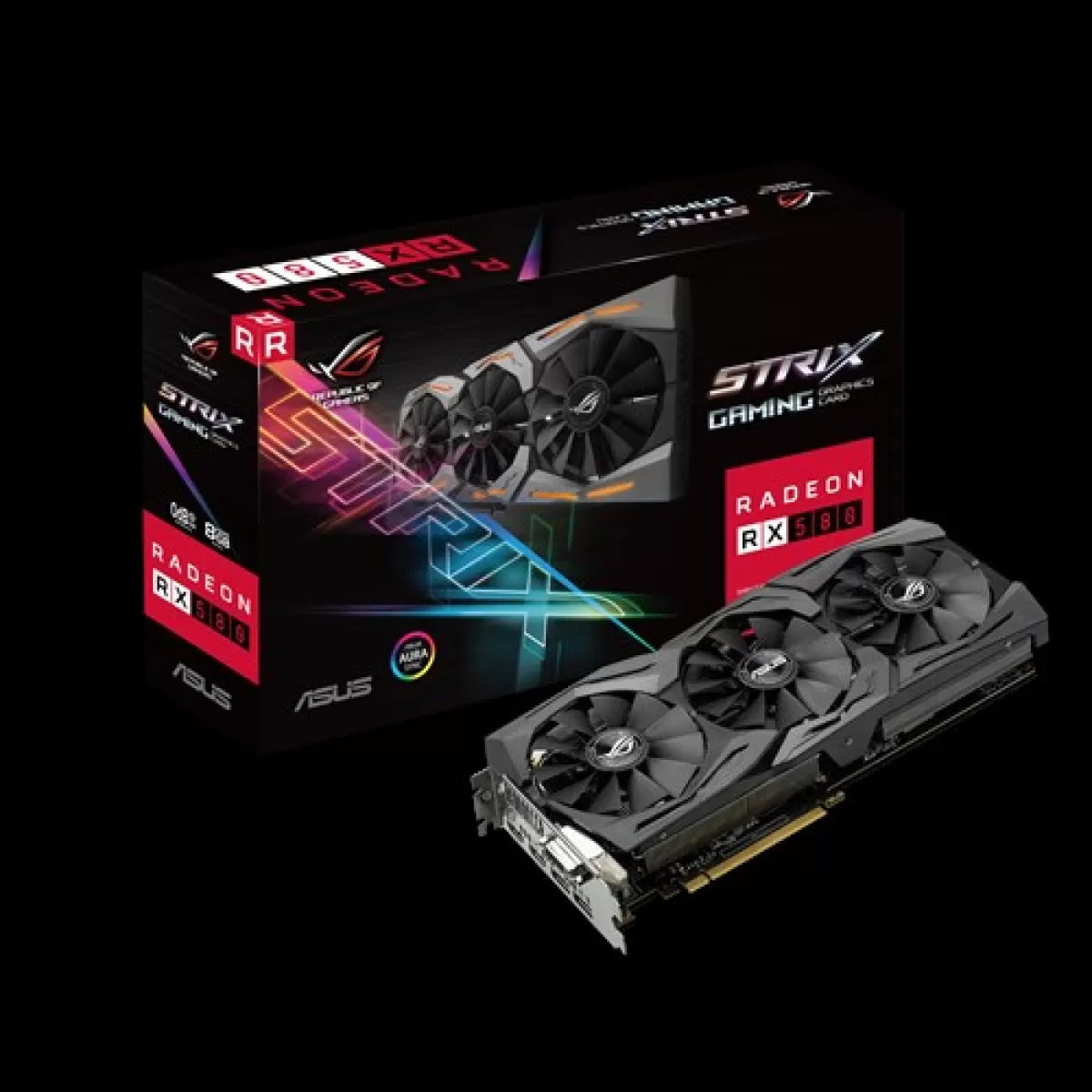 Видео карта ASUS ROG-STRIX-RX580-8G-GAMING