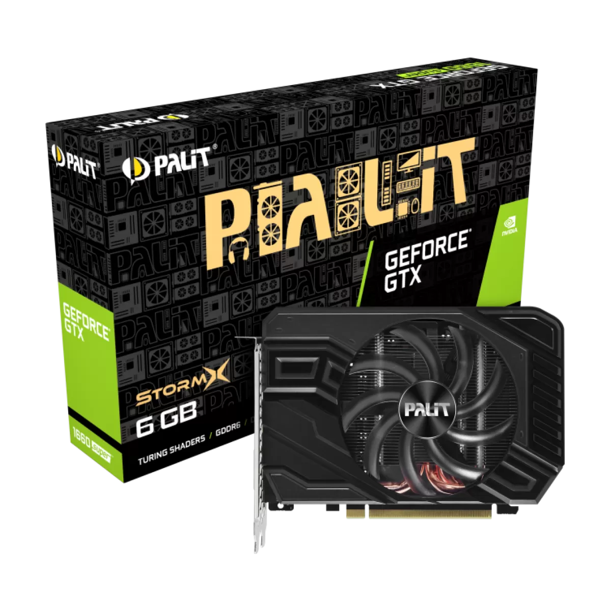 Видео карта PALIT GTX1660SUPER STORMX 6G